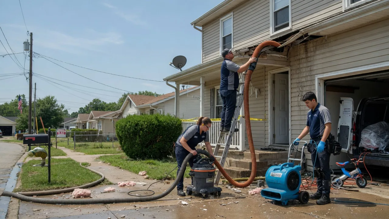 Water Damage Restoration in Fountainville, PA near me